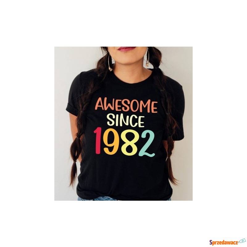 koszulka na 40-stke niesamowita od 1982 - Bluzki, koszule - Gliwice