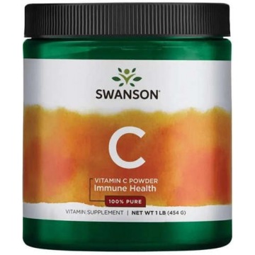 Swanson witamina c 100% czystości proszek 454g
