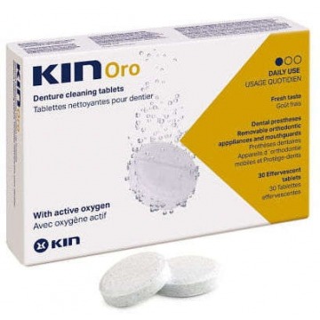 Kin oro tabletki czyszczące do protez x 30 tabletek