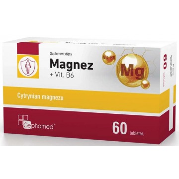 Magnez + vit. b6 x 60 tabletek