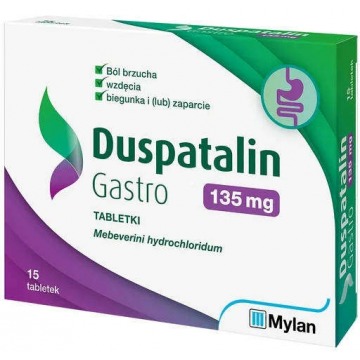 Duspatalin gastro 135mg x 15 tabletek