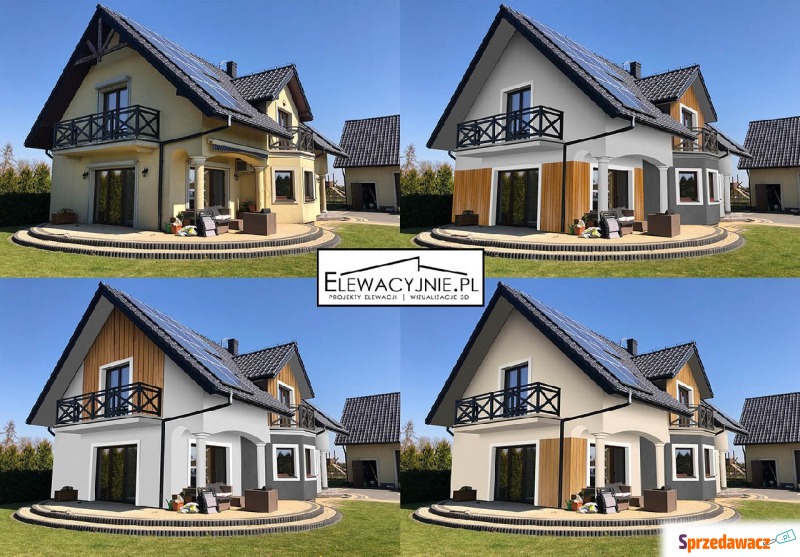 Wizualizacja Twojego Domu / Projekty elewacji... - Usługi remontowo-budowlane - Wrocław