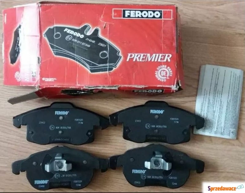 Klocki hamulcowe - komplet FERODO FDB1520 - Klocki hamulcowe - Stryków