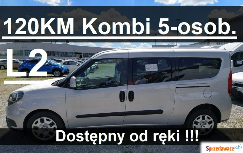 Fiat Doblo  Minivan/Van 2022,  1.6 diesel - Na sprzedaż za 125 345 zł - Szczecinek