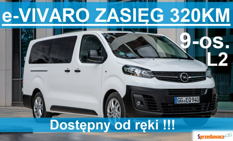 Opel Vivaro  Minivan/Van 2022,  0.0 zasilanie elektryczne - Na sprzedaż za 264 000 zł - Szczecinek