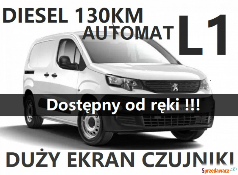 Peugeot Partner 2022,  1.5 diesel - Na sprzedaż za 123 000 zł - Szczecinek