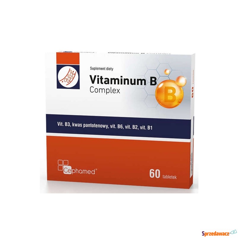 Vitaminum b complex x 60 tabletek - Witaminy i suplementy - Koszalin