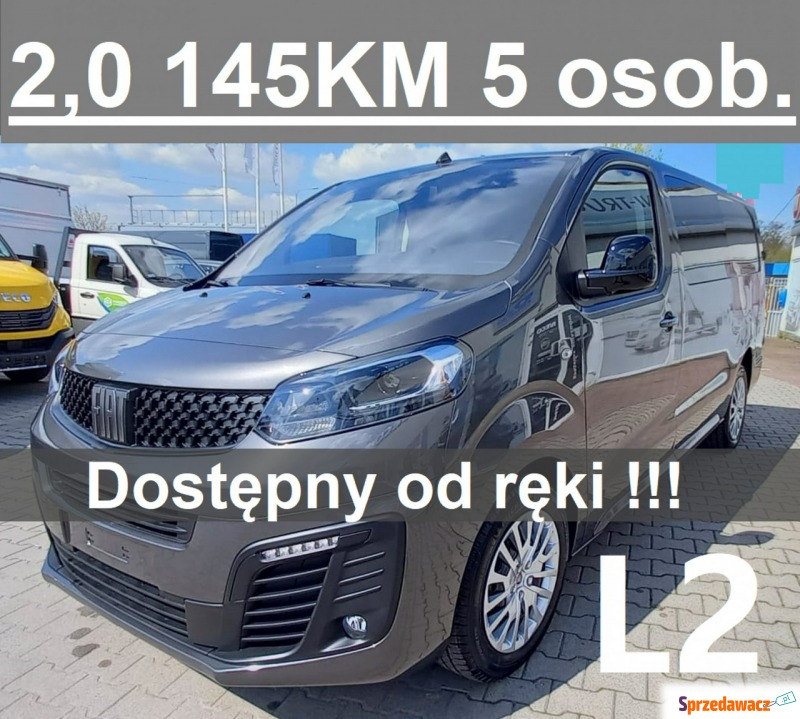 Fiat Scudo 2022,  2.0 diesel - Na sprzedaż za 165 558 zł - Szczecinek