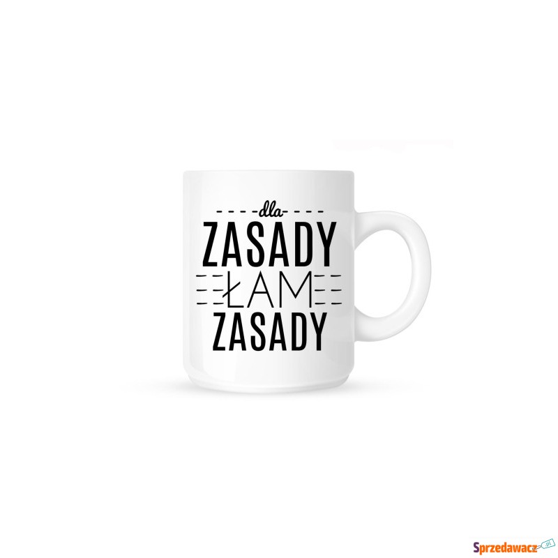 Kubek -DLA ZASADY ŁAP ZASADY