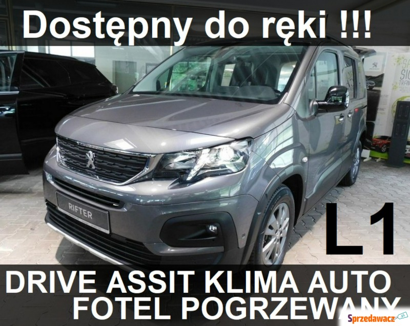 Peugeot Rifter  Minivan/Van 2022,  1.5 diesel - Na sprzedaż za 134 500 zł - Szczecinek