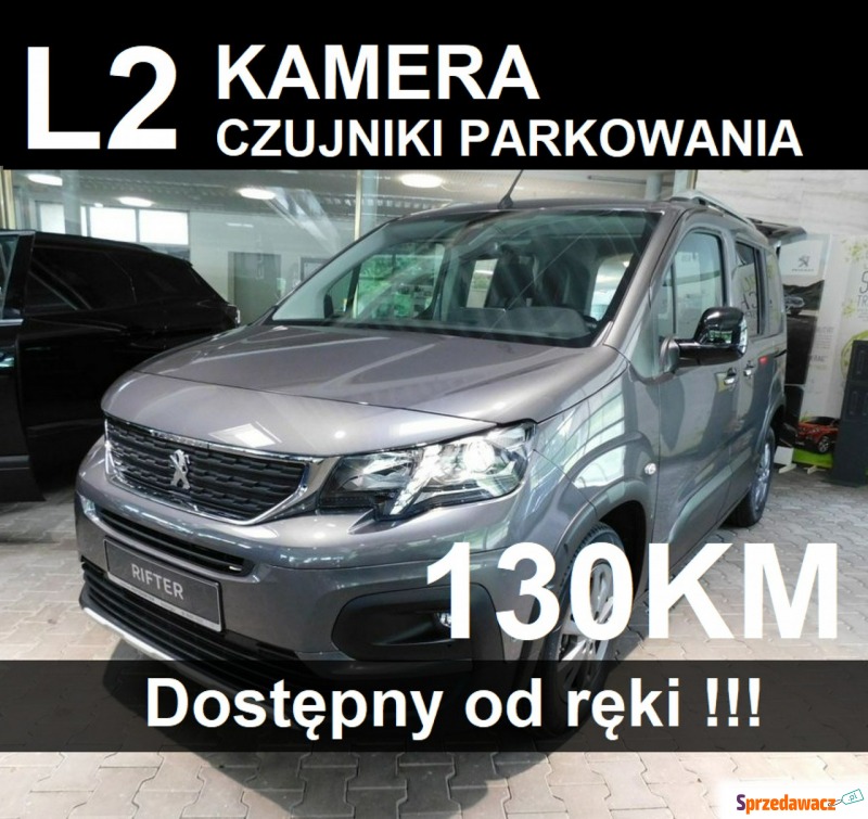 Peugeot Rifter  Minivan/Van 2022,  1.5 diesel - Na sprzedaż za 135 200 zł - Szczecinek