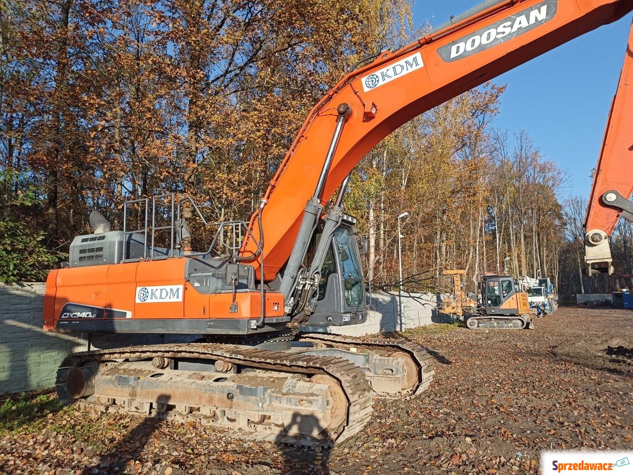 Koparko-ładowarka Doosan DX340LC-5