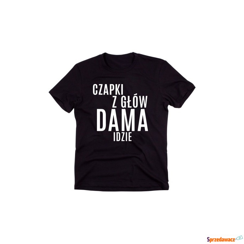 Czarny Klasyczny T-shirt 