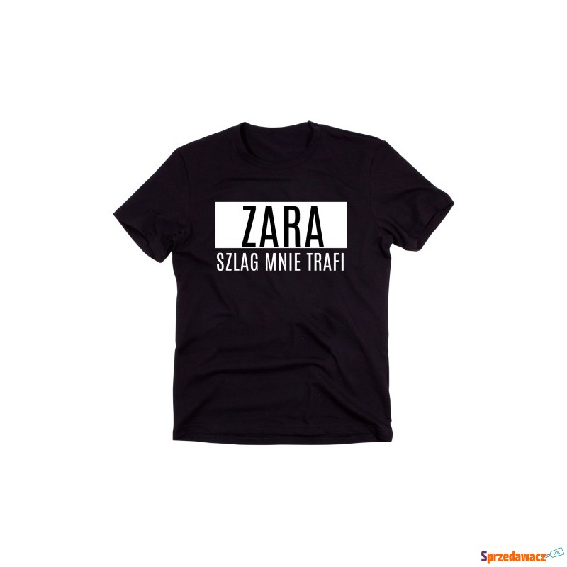Czarny Klasyczny T-shirt 