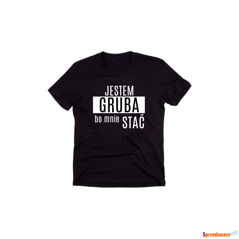 Czarny Klasyczny T-shirt 
