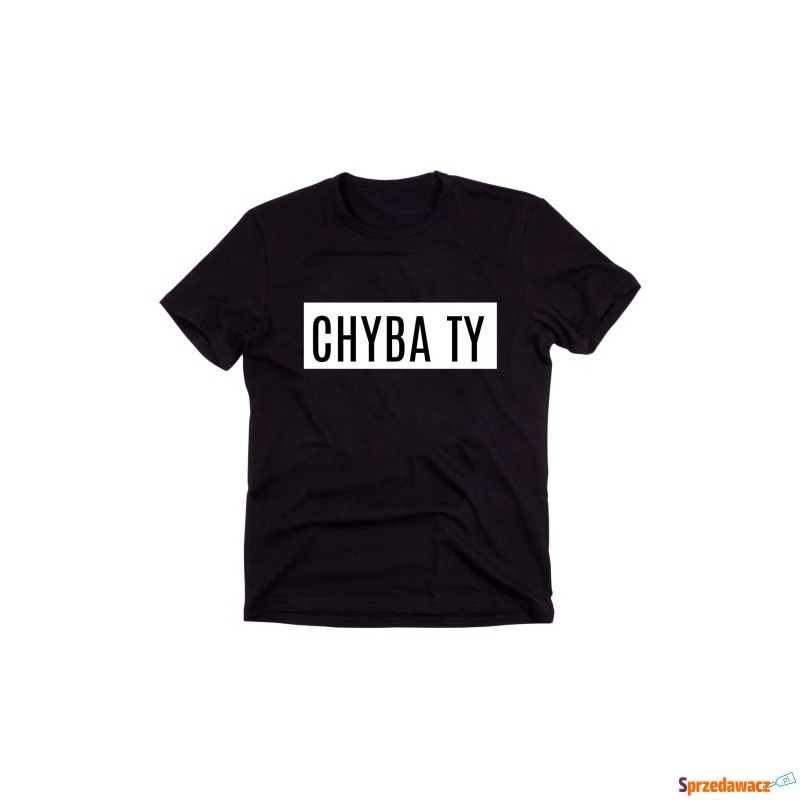 Czarny Klasyczny T-shirt 