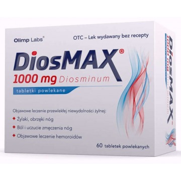 Diosmax 1000mg x 60 tabletek