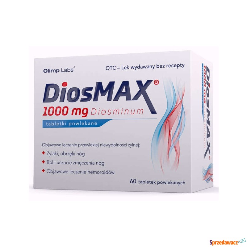 Diosmax 1000mg x 60 tabletek - Pielęgnacja dłoni, stóp - Grodzisk Wielkopolski