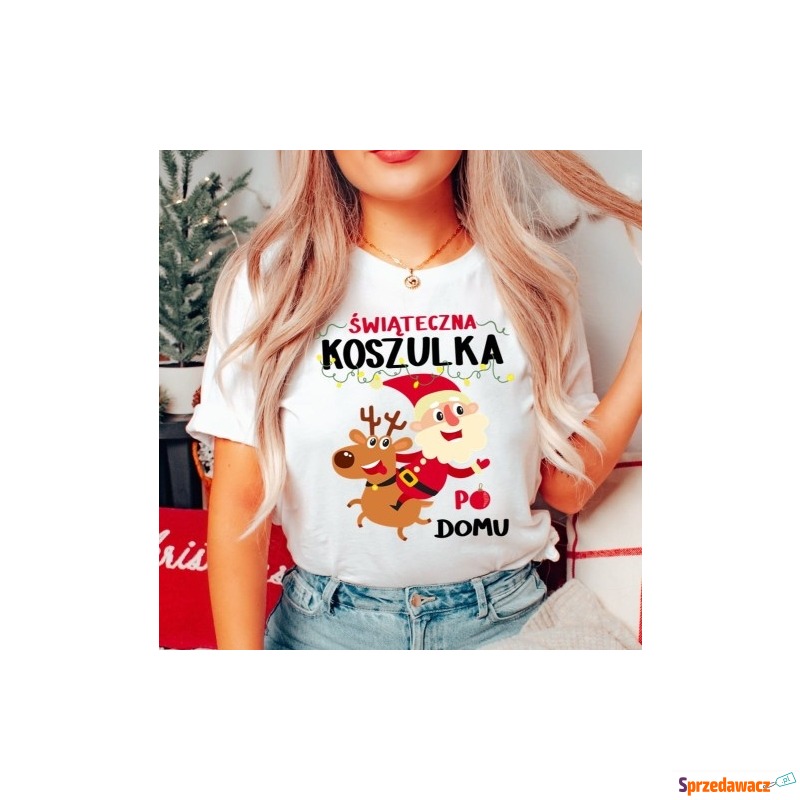 koszulka damska świąteczna po domu