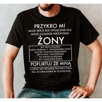 KOSZULKA DLA MĘŻA