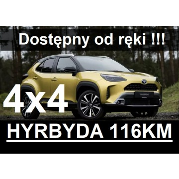 Toyota Yaris Cross - 116KM Hybryda Adventure 4x4 Kamera Skóra Dostępny od ręki  1366zł