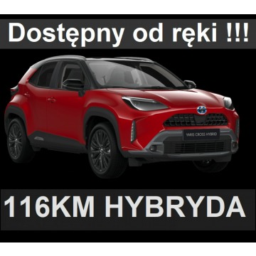 Toyota Yaris Cross - 116KM Hybryda Adventure 2x4 Kamera Skóra Dostępny od ręki  1278zł