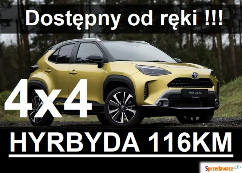 Toyota Yaris  SUV 2022,  1.5 hybryda - Na sprzedaż za 128 000 zł - Szczecinek