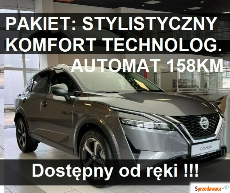 Nissan Qashqai  SUV 2022,  1.3 benzyna - Na sprzedaż za 165 800 zł - Szczecinek