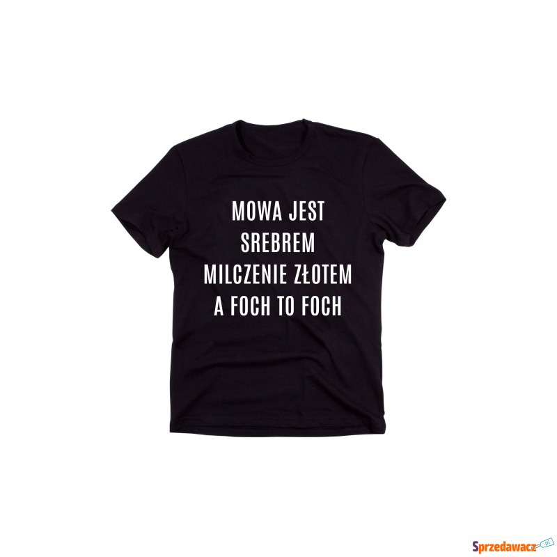 Czarny Klasyczny T-shirt 
