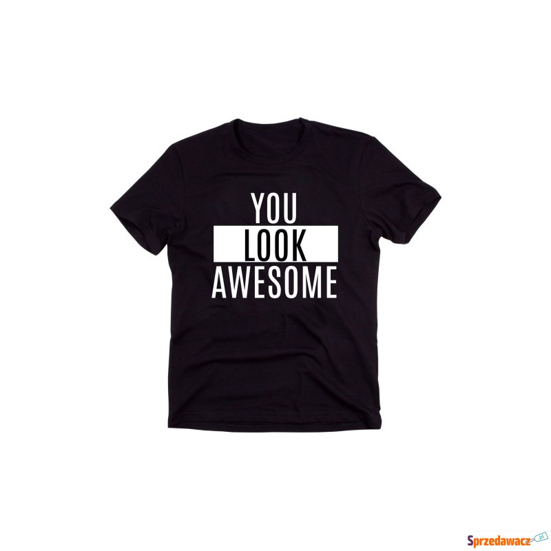 Czarny Klasyczny T-shirt 