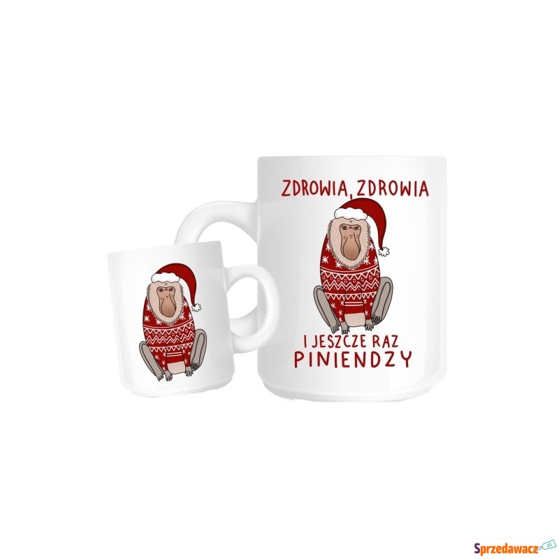 kubek na mikołajki z nosaczem z...