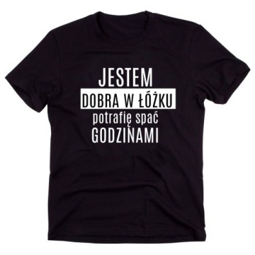 Czarny Klasyczny T-shirt 