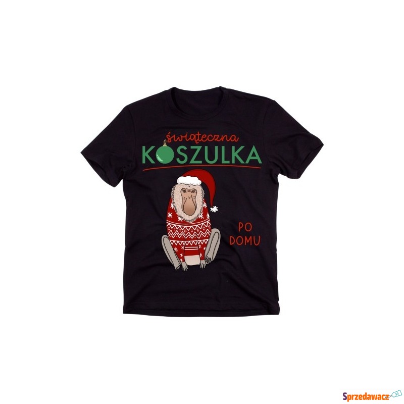 koszulka Z NOSACZEM NA ŚWIĘTA - Bluzki, koszulki - Wrocław