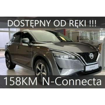 Nissan Qashqai - N-Connecta 158KM Pakiety:zimowy, technolog, komfortowy 1587zł od ręki