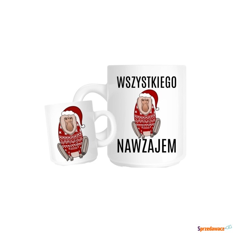 kubek z życzeniami na święta dla...