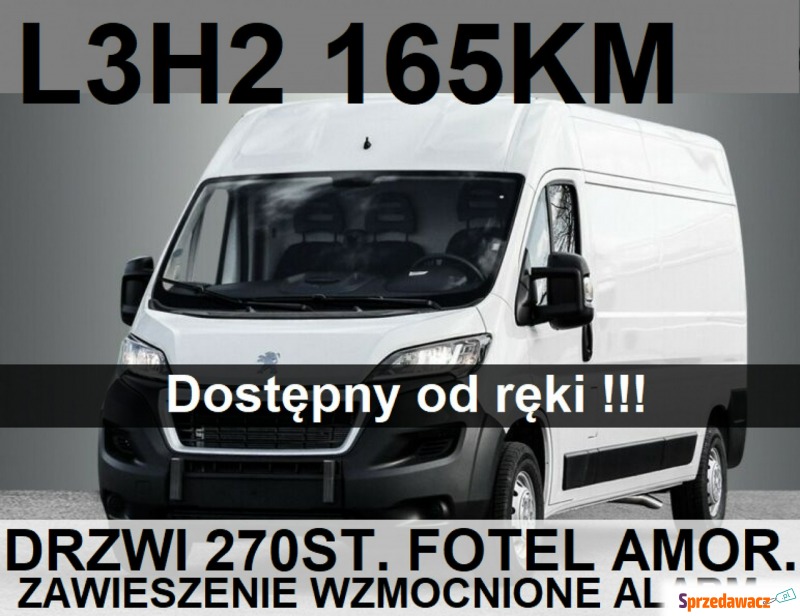 Peugeot Boxer 2022,  2.2 diesel - Na sprzedaż za 163 499 zł - Szczecinek