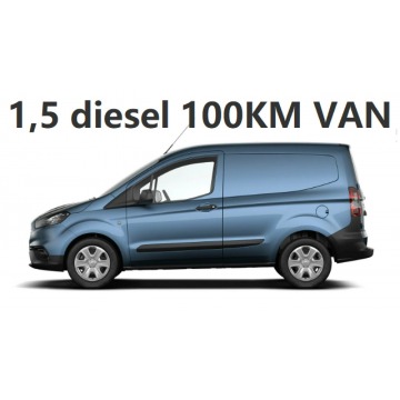 Ford Transit courier - VAN 1,5 100KM  Podgrzewana szyba, Tempomat  999zł