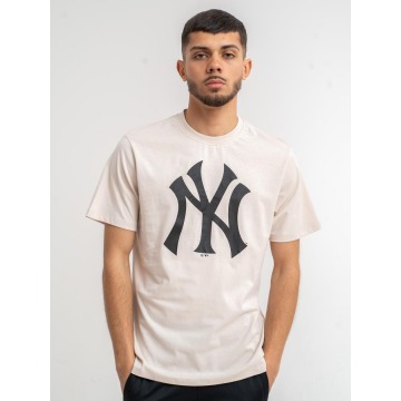 Koszulka Z Krótkim Rękawkiem 47 Brand New York Yankees MLB Imprint Echo Beżowa