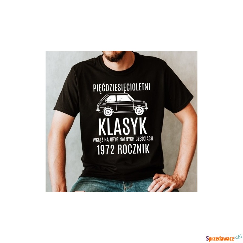 męska koszulka na 50 urodziny, prezent na 50... - Bluzki, koszulki - Inowrocław