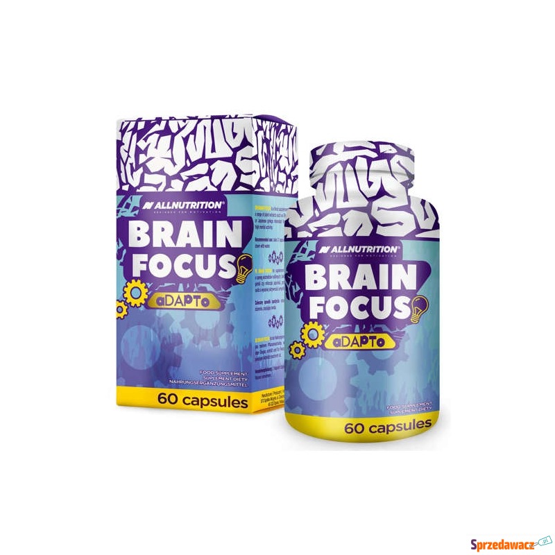Allnutrition brain focus x 60 kapsułek - Witaminy i suplementy - Brzeg
