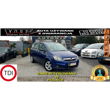 Opel Zafira - Navi! PRZEBIEG! !Najlepszy1,9CDTI!! 7 Os *Udok.Przebieg *Gwarancja*Zam