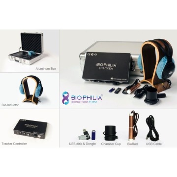Biophilia Tracker X4 MAX Nowość 8 czujników w słuchawkach Biorezonans