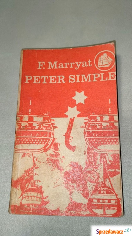 „Peter Simple” Frederick Marryat + GRATIS książka - Książki - Zalesie Śląskie