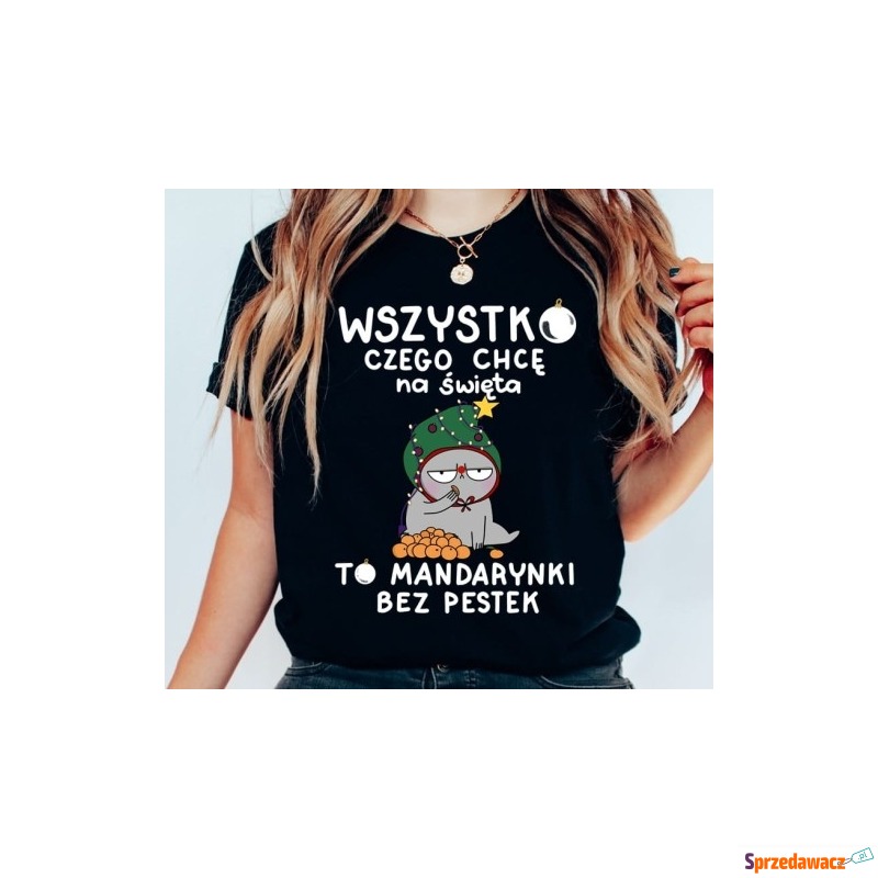 śmieszna damska koszulka na św...
