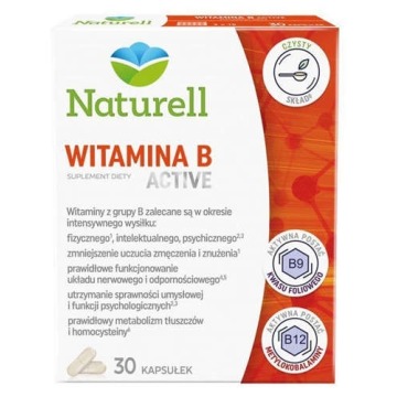 Naturell witamina b active x 30 kapsułek