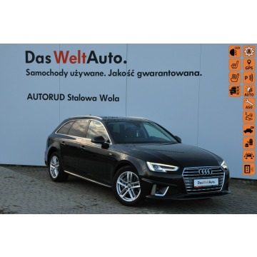 Audi A4 - 2.0TDI 190KM S-tronic Panorama Kamera Hak Skóra El. foteli Akt. Temp
