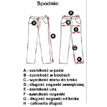 Spodnie motocyklowe skórzane Ogrodniczki r. 50... - Odzież motocyklowa - Rewal - zdjęcie 10