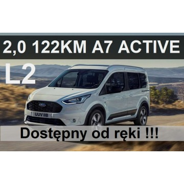 Ford Tourneo Connect - 2,0 120KM Automat A7 L2 5-os Active Grand  Panorama Od ręki 1693zł