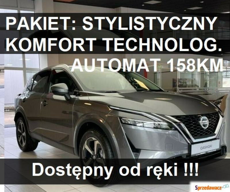 Nissan Qashqai  SUV 2022,  1.3 benzyna - Na sprzedaż za 166 300 zł - Szczecinek