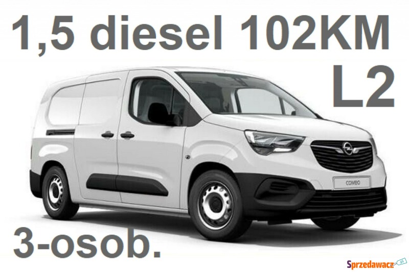 Opel Combo 2022,  1.5 benzyna - Na sprzedaż za 110 899 zł - Szczecinek